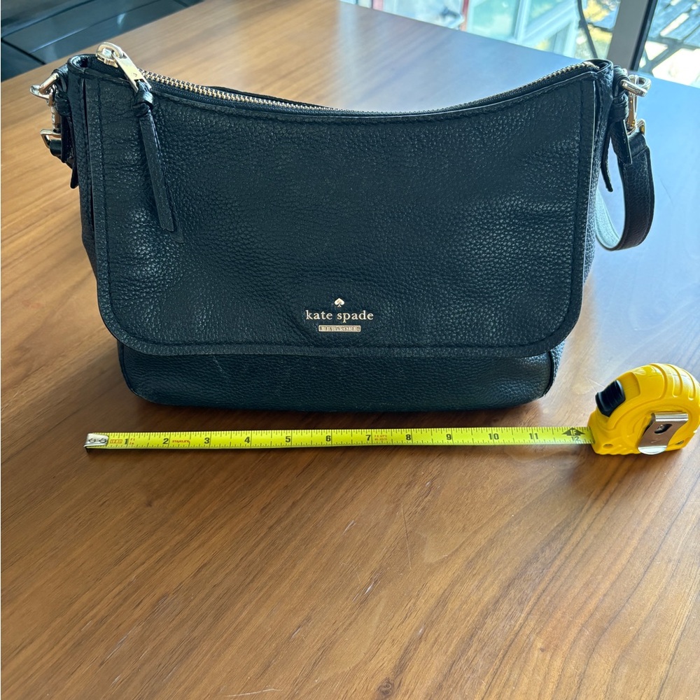 Kate Spade Jackson Street Colette Black Leather Shoulder Bag - Picture 6 of 10